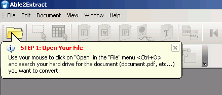 Open file
