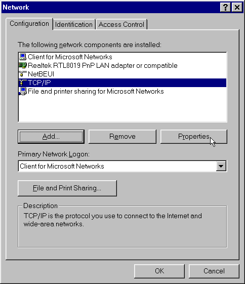 Network Properties