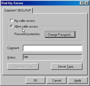 Dial-Up Server