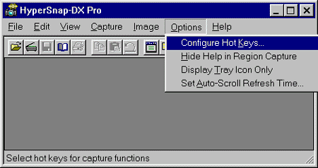 Configure Hot Keys..