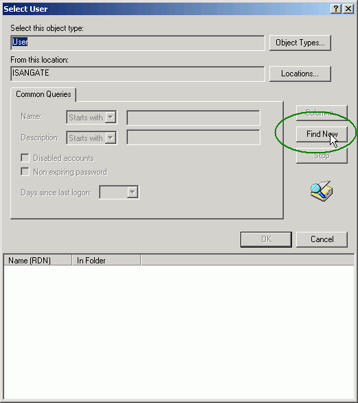 ค้นหาจากรายชื่อบัญชีผู้ใช้งาน