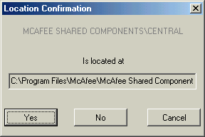 Location Confirmation