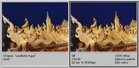 Compare Original & New Images