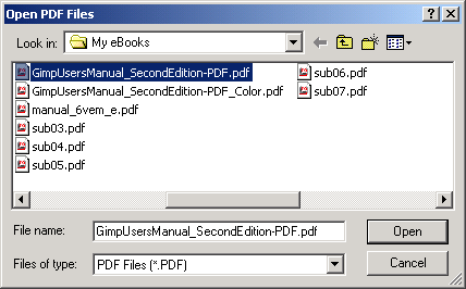 เปิดไฟล์ที่ต้องการแปลง