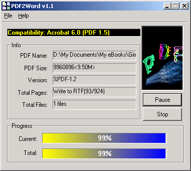 แปลงเป็น RTF ซะก่อน