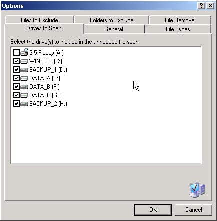 การเลือกไดรว์ในการทำงาน