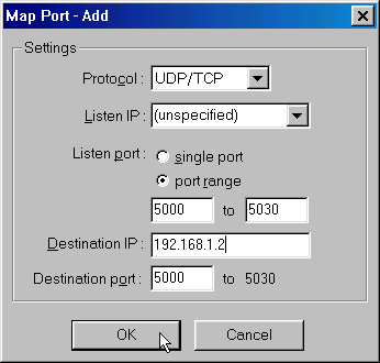 Map Port-Add