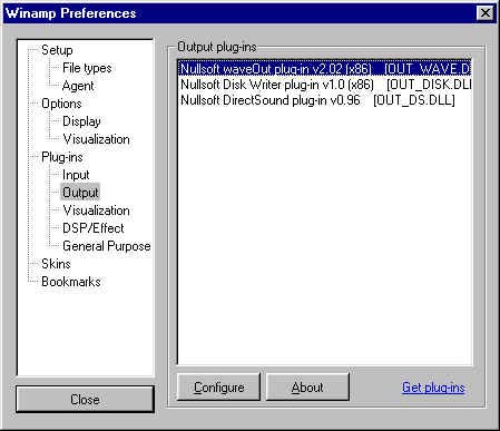 Winamp Preferences2