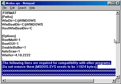 Msdos.sys