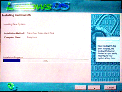 เริ่มการติดตั้งไฟล์ต่างๆ