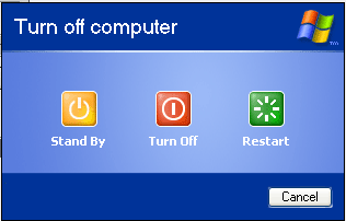 Turn off computer