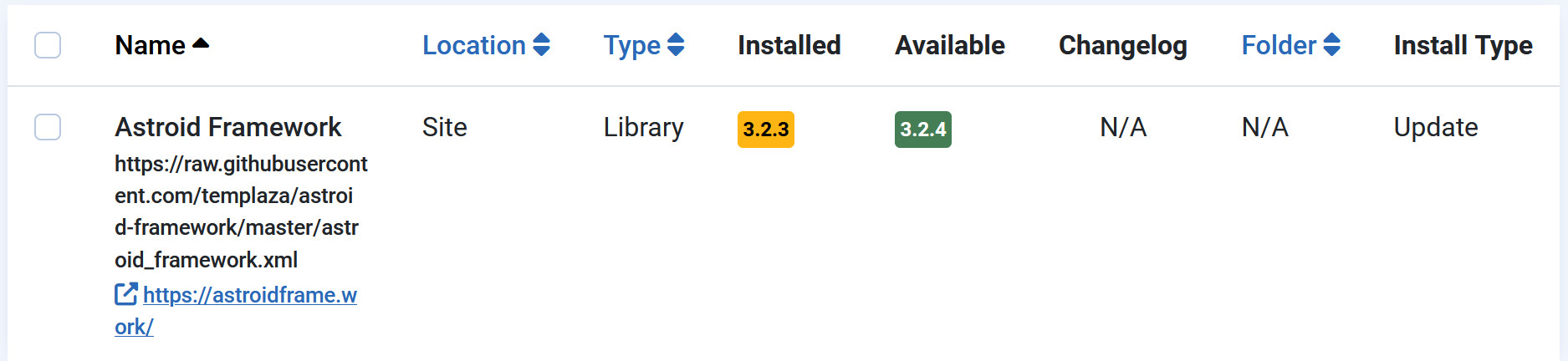 Astroid framework 51