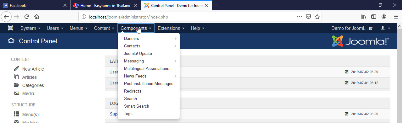 joomla cms 37