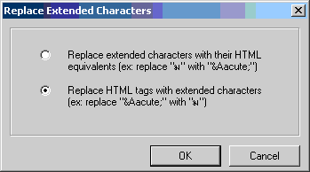 Replace Characters