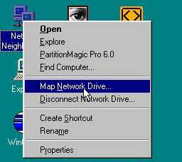 Map Network Drive...