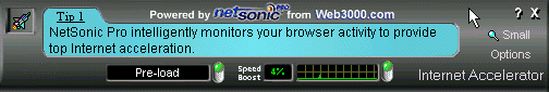 Net Sonic Fullbar on Browser