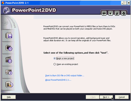 How to PPT2DVD 10