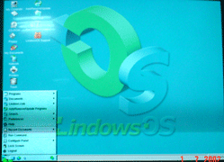 คลิกที่ Lindows นี่มันสตาร์ทของ KDE แหงๆ