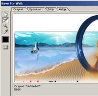 PhotoShop 7.0 Save Area