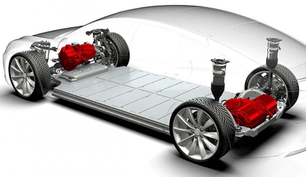 ev car battery moter