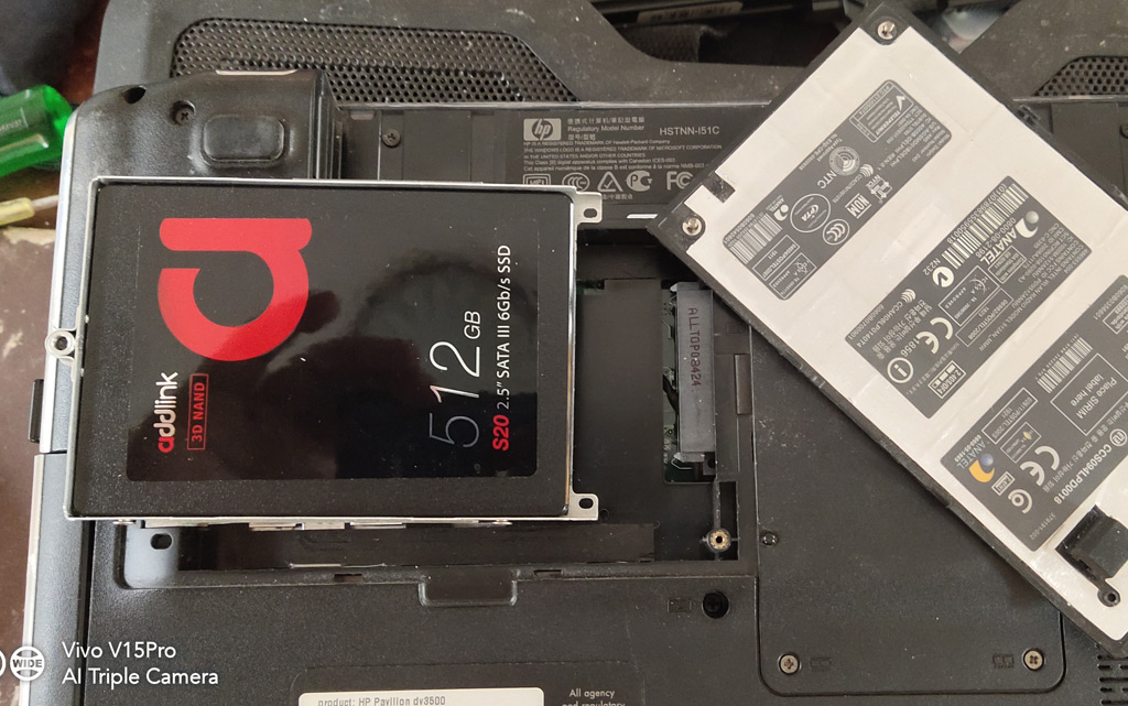 HP Pavilion SSD2HDD 06