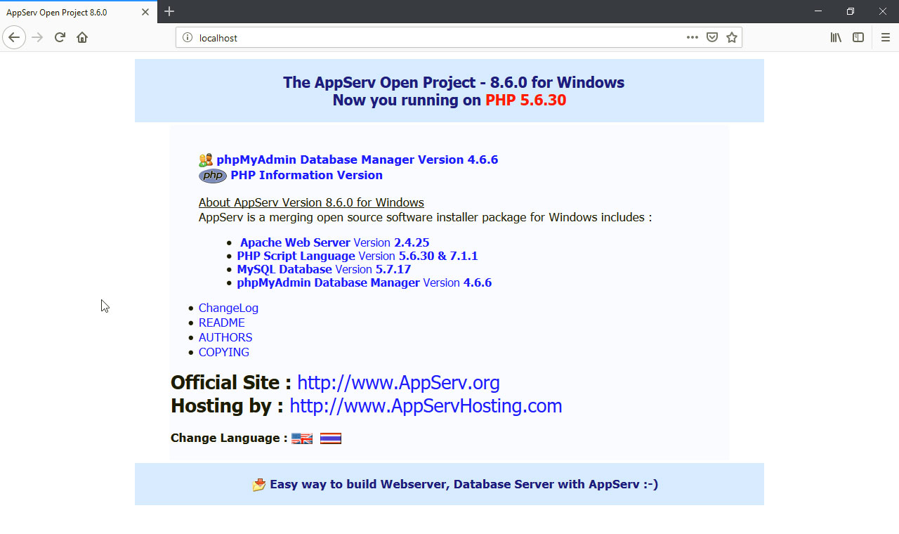Appserv 12